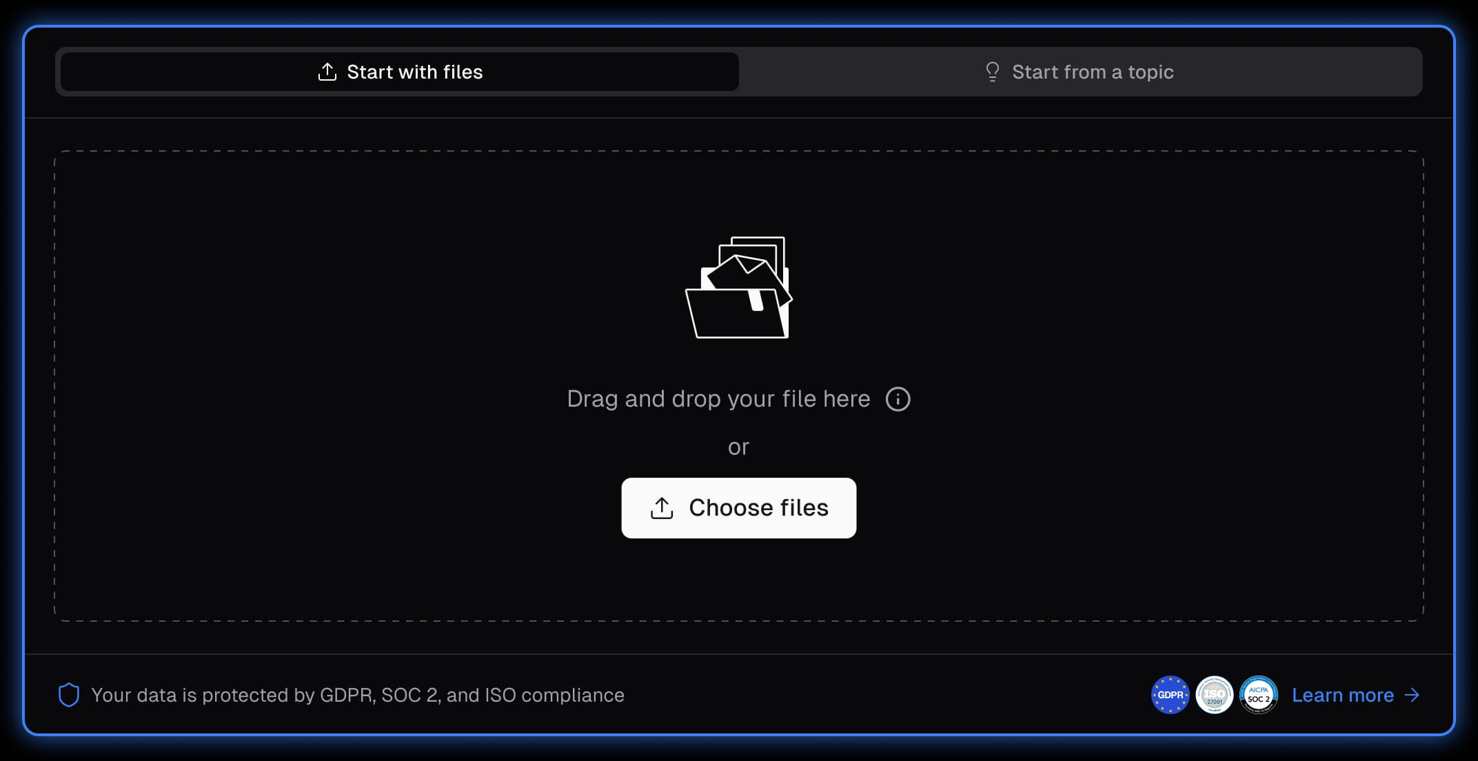 Create PPT Slides from Any Topic or File with AI